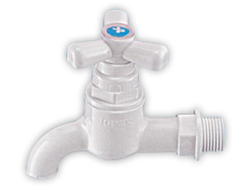 Bib Tap Tri Handle 1/2"