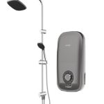 Instant hot shower SD60IP/RS ? Dark Silver (With 8?Rain shower bar set & Inverter DC Pump)