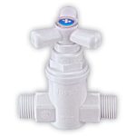 Jopex Plastic Stopcock Tri Handle 1/2"