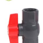PVC OCTAGONAL BALL VALVE  (THREAD)