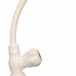 Jopex Sink Pillar Tap Round Handle 1/2" -White