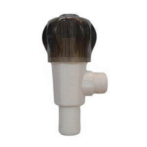 Bib Angle Valve Round Handle 1/2"